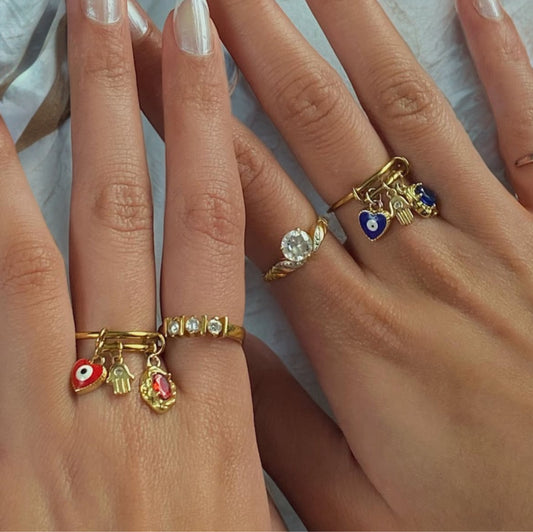 BAGUE RUBIS DE MINUIT