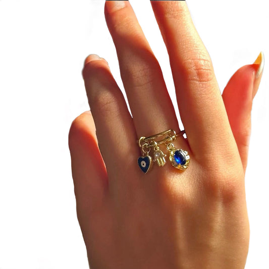 BAGUE COEUR NOCTURNE