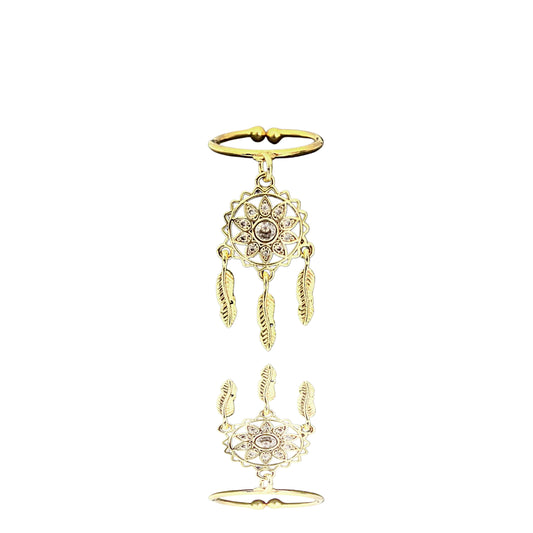 BAGUE PLUMES CÉLESTE