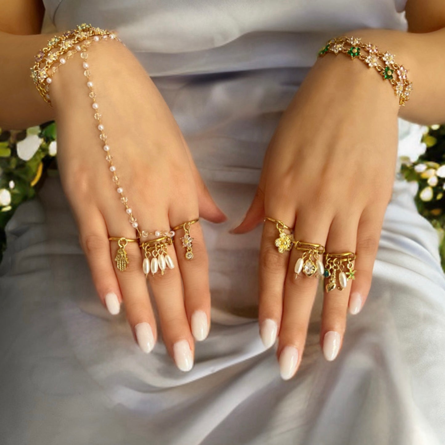 BAGUE PERLE ETERNEL