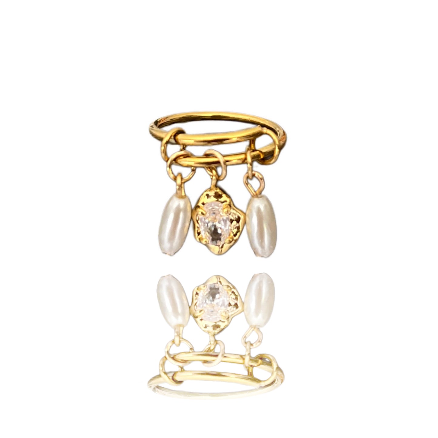 BAGUE PERLE ETERNEL