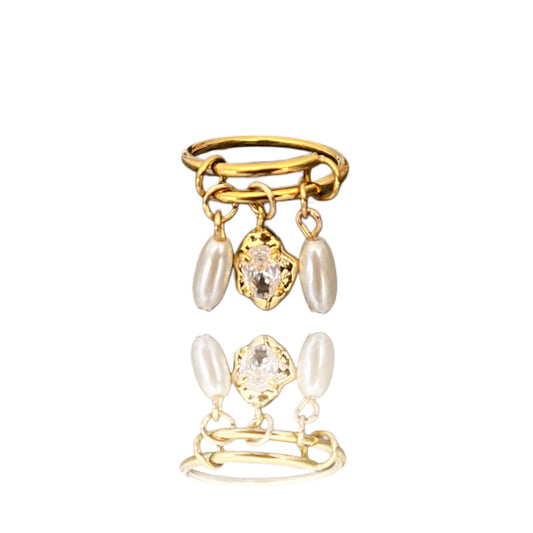 BAGUE PERLE ETERNEL