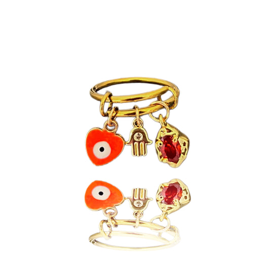 BAGUE RUBIS DE MINUIT