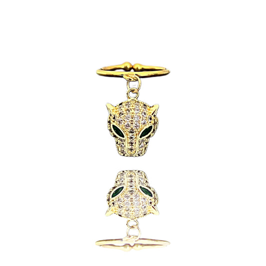 BAGUE PANTHÈRE D'OR